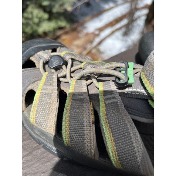Keen Washable Waterproof Brown Green Sandals Women's Size 6 - Picture 5 of 8